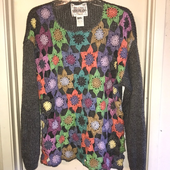Absolutely No! Jeans woman’s sweater. Size: Free - Picture 1 of 3
